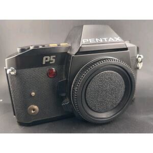 Pentax P5 35mm SLR Film Camera Body - Tested & Working - Read Description